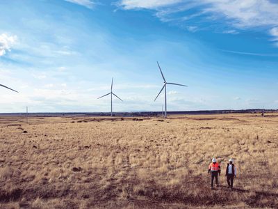 Wind turbines produce more than 400 billion data points globally each year - Credit: AVEVA