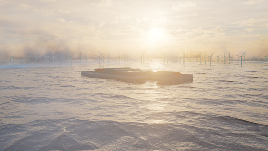 Belgium to build world’s first artificial energy island with potential to produce 3.5GW wind capacity - Credit: EIB