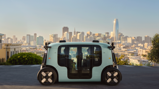 Zoox robotaxi
