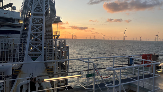Construction of the 1.4GW NeuConnect UK-Germany power link enters next phase as Prysmian vessel enters UK waters to lay 140km of subsea cabling.   - Uncredited