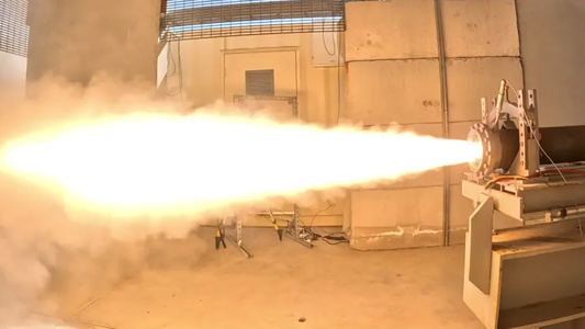 US aerospace company Ursa Major has successfully tested a new rocket motor that lets existing small military rockets fly farther without increasing their size. - Uncredited