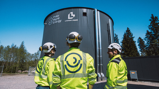Located in the southern town of Pornainen, the sand battery will meet the heating needs of the district with a high-temperature thermal energy storage system. - Uncredited