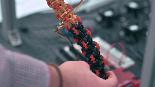 A 1-metre-long underwater robot with soft manipulator technology aims to tackle the costs and challenges of subsea infrastructure inspection.  - Uncredited