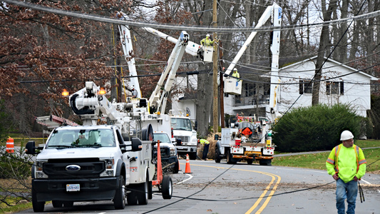 Underground power lines could shorten power outages during extreme weather and make the grid more resilient, according to researchers. - Uncredited