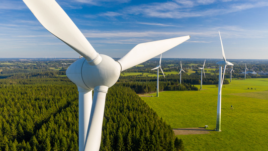 Wind turbine rotor blades made from renewable natural fibres could provide  a sustainable alternative to costly and environmentally harmful composite materials, according to a German research team. - Uncredited