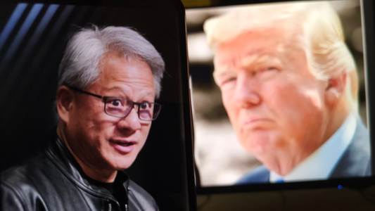US president Donald Trump has cleared the way for Nvidia to begin selling its powerful AI H200 chips to China.  - Uncredited