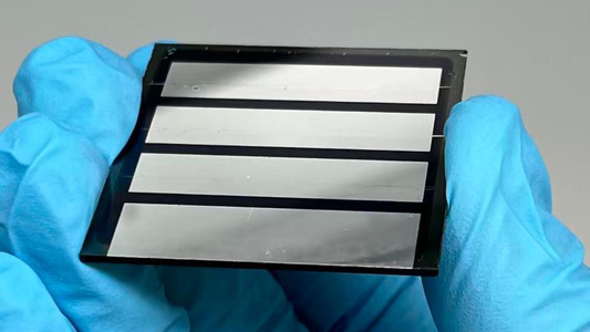 New perovskite solar cells are able to retain around 95% of their performance after extended heat testing, according to a new study. - Uncredited