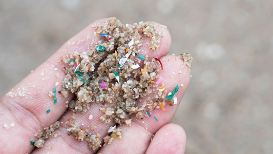 Rising microplastic pollution is linked to how effectively the oceans absorb atmospheric carbon dioxide, according to a new study. - Uncredited