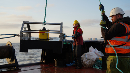 An acoustic fish deterrent system has been shown to keep target species away from Hinkley Point C’s cooling water intakes in the Severn Estuary. - Uncredited