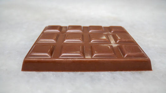 Israeli-based tech startup Celleste Bio has unveiled a milk chocolate bar made using real cocoa butter grown in a bioreactor. - Credit: Celleste Bio