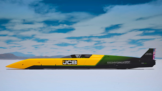Engineering firm JCB aims to break the land speed record with a hydrogen-powered vehicle, 20 years after setting the diesel land speed record. - Credit: JCB