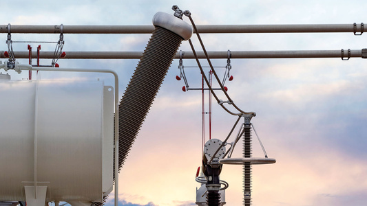 High voltage transformer at electrical substation. - Credit: Getty - 1886871677