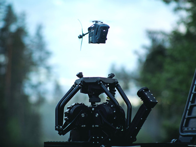 Black Recon Autonomous Micro Drone - Credit: Teledyne FLIR Defense