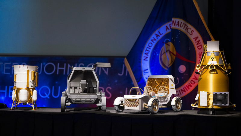 Nasa details trio of missions to prepare the lunar surface for future Moon base